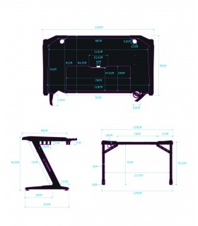 Ultradesk ROCKET Black