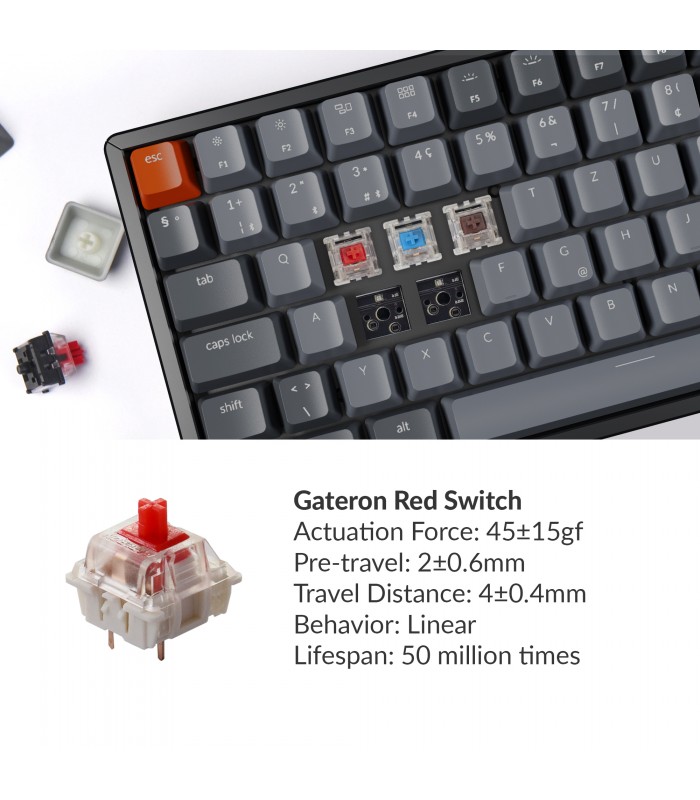 Keychron K4 Hot-Swap Red Switch RGB (CH)