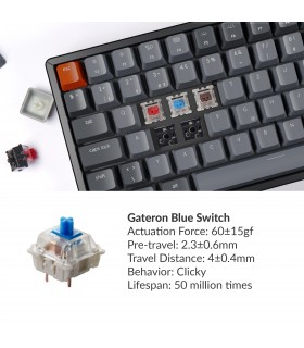 Keychron K4 Hot-Swap Blue Switch RGB (CH)