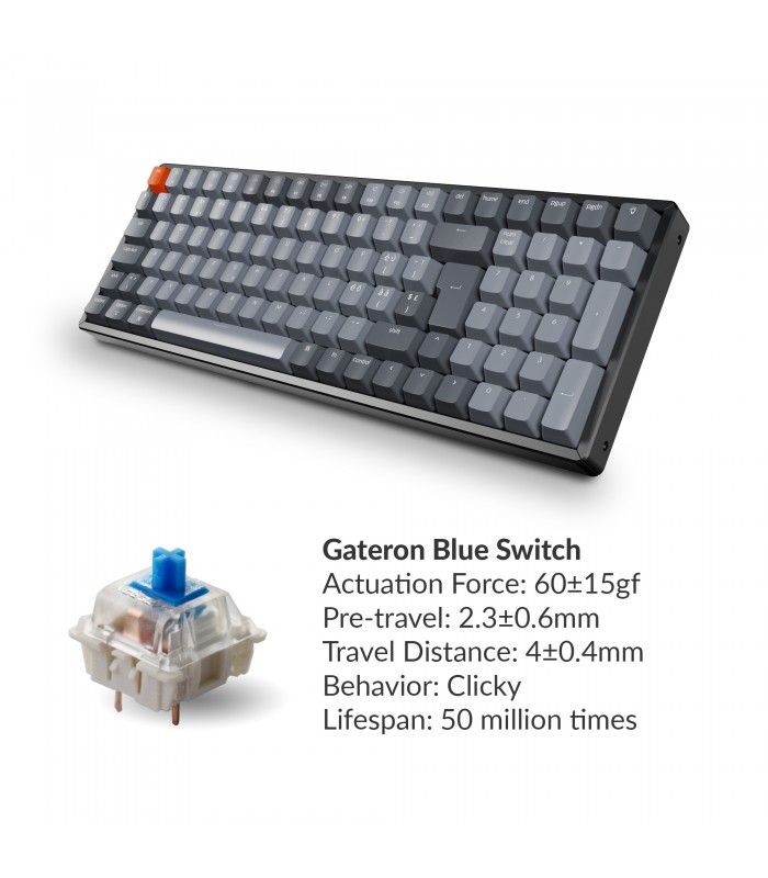 Keychron K4 Hot-Swap Blue Switch RGB (CH)