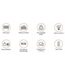 Keychron K4 Hot-Swap Blue Switch RGB (CH)