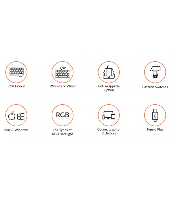 Keychron K4 Hot-Swap Blue Switch RGB (CH)