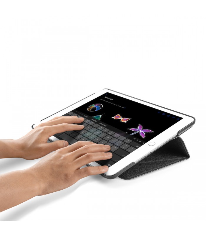 tomtoc B02 (10.2") Vertical Tablet Case, Black