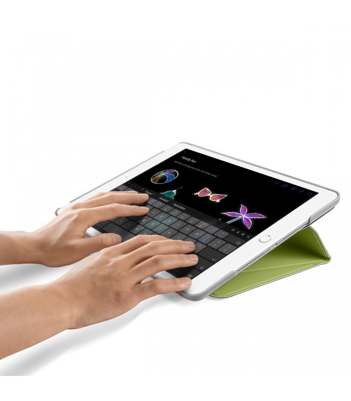 tomtoc B02 (10.2") Vertical Tablet Case, Avocado