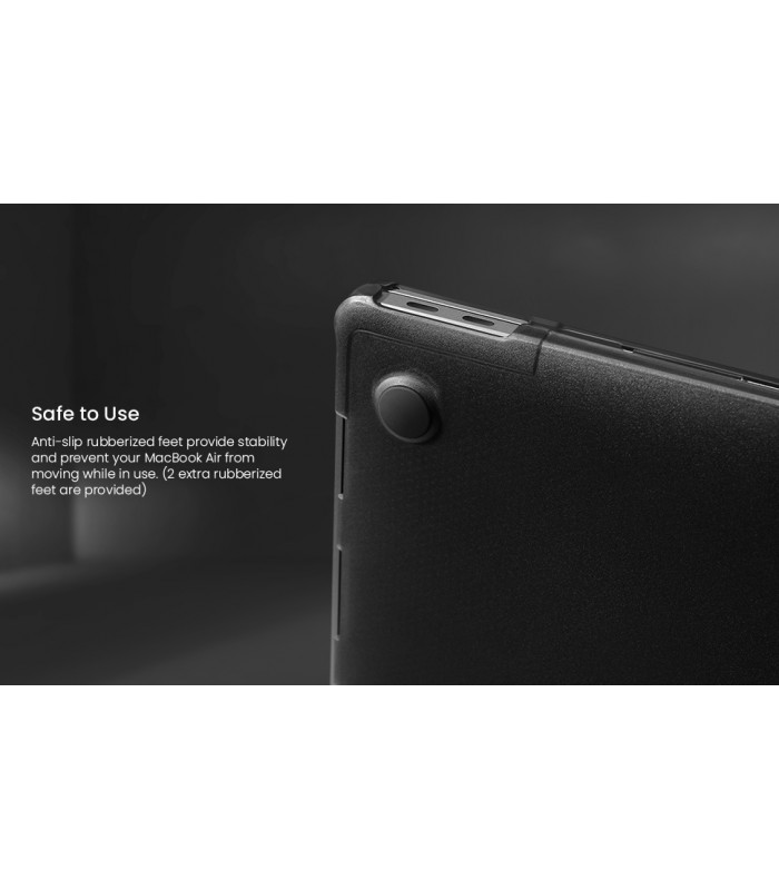 tomtoc B03 (13.3") Slim Hardshell Case, Dark Grey