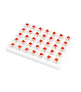 Gateron Cap Switch Set  35pcs/Set Red