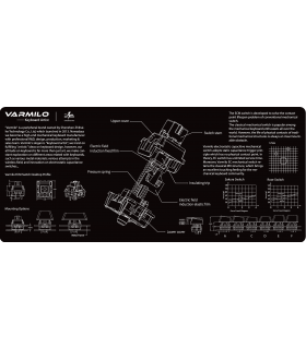Varmilo EC Mechanical Switch Desk Mat XL