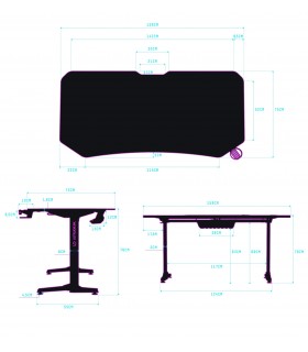 Ultradesk FRAG XXL Blue