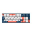 IQUNIX  F96 Coral Wireless RGB Cherry MX Blue