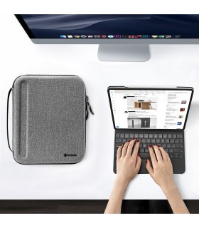 tomtoc Smart A06 (12.9") Tablet Case, Grey