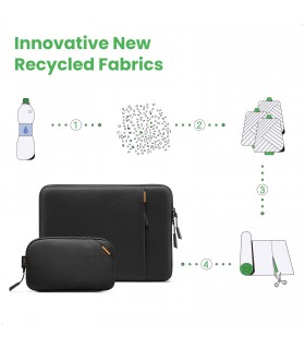 Defender-A13 (13") Laptop Sleeve Kit, Black