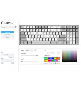 IQUNIX F96 KAT Wireless RGB Cherry MX Red