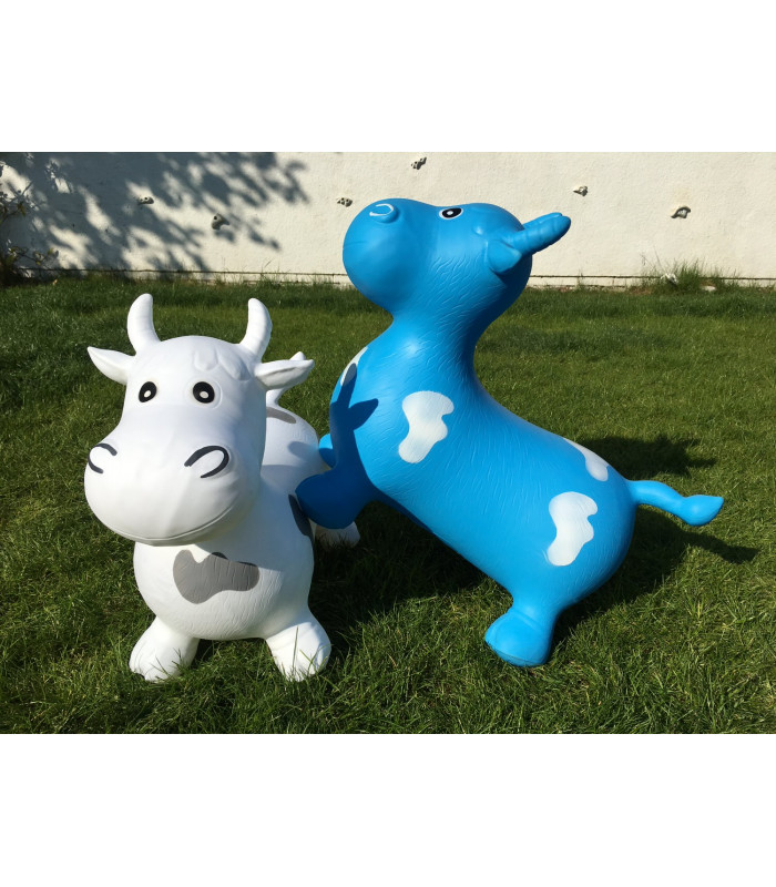 Happy Hopperz - Big Face Blue Bull