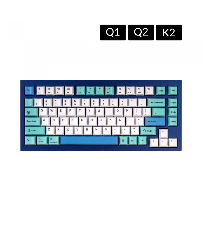 Keychron K2/Q1 PBT Iceberg Keycaps Set (US)