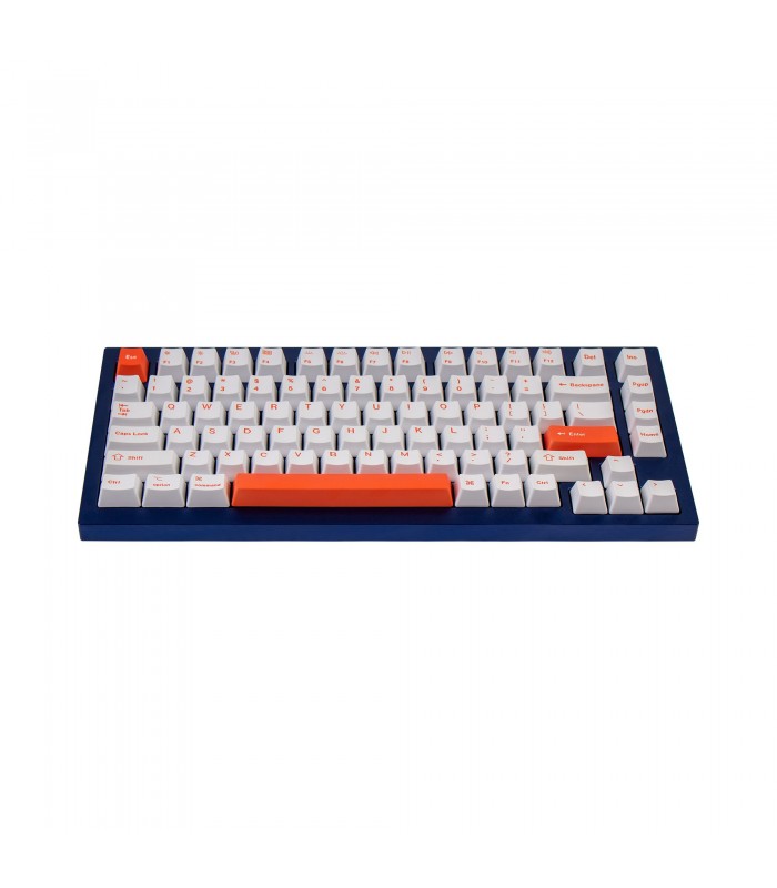 Keychron K2/Q1 PBT Orange White Keycaps Set (US)