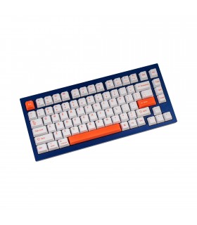 Keychron K2/Q1 PBT Orange White Keycaps Set (US)