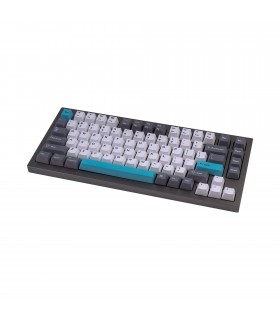 Keychron K2/Q1 PBT Grey White Keycaps Set (US)