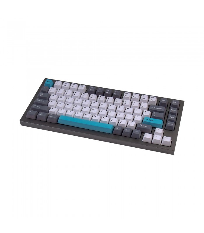 Keychron K2/Q1 PBT Grey White Keycaps Set (US)