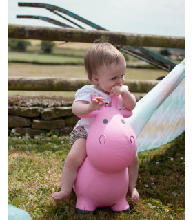 Happy Hopperz - Pink Pastel Cow