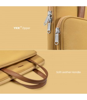 tomtoc Premium H21 Lady Briefcase Handbag, Yellow