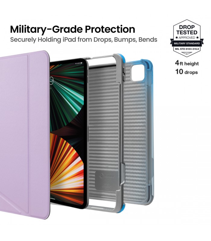 tomtoc B02 (12.9") Vertical Tablet Case, Violet