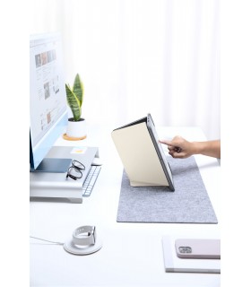 tomtoc B02 (11") Vertical Tablet Case, White