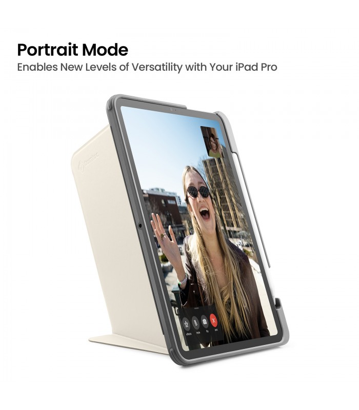tomtoc B02 (11") Vertical Tablet Case, White