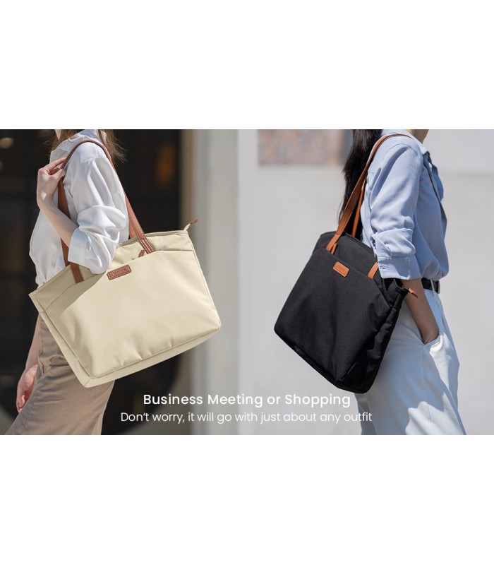 tomtoc Lady A53 (16") Tote Bag, Black