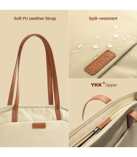 tomtoc Lady A53 (16") Tote Bag, Beige