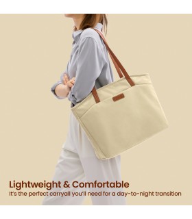 tomtoc Lady A53 (16") Tote Bag, Beige