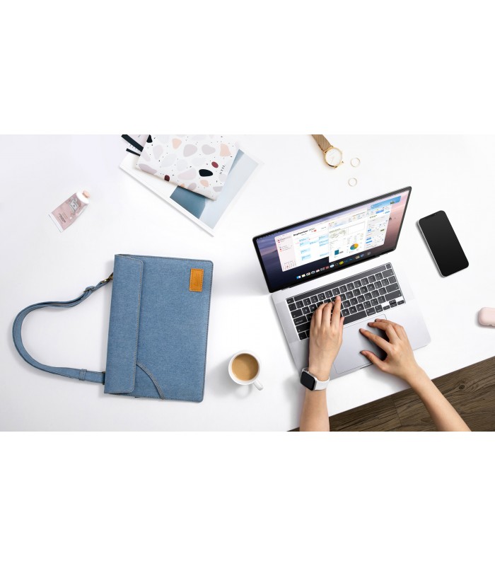 tomtoc Premium H26 (13") Denim Ladies Shoulder Bag