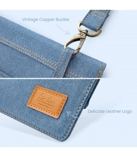 tomtoc Premium H26 (13") Denim Ladies Shoulder Bag