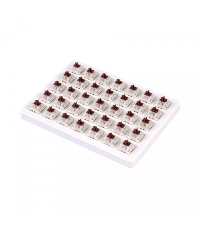 Gateron Cap Switch Set 35pcs/Set Milky-Brown