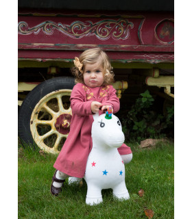 Happy Hopperz - White Unicorn