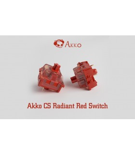 Akko CS Switch Radiant Red (45pcs)