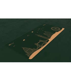 Akko World Tour London Deskmat