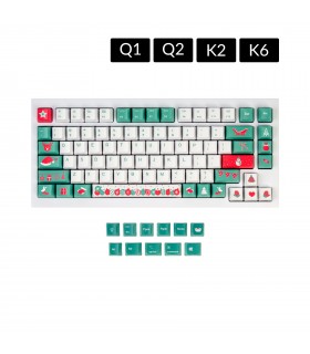 Keychron K2/Q1 PBT Christmas Tree Keycaps Set (US)