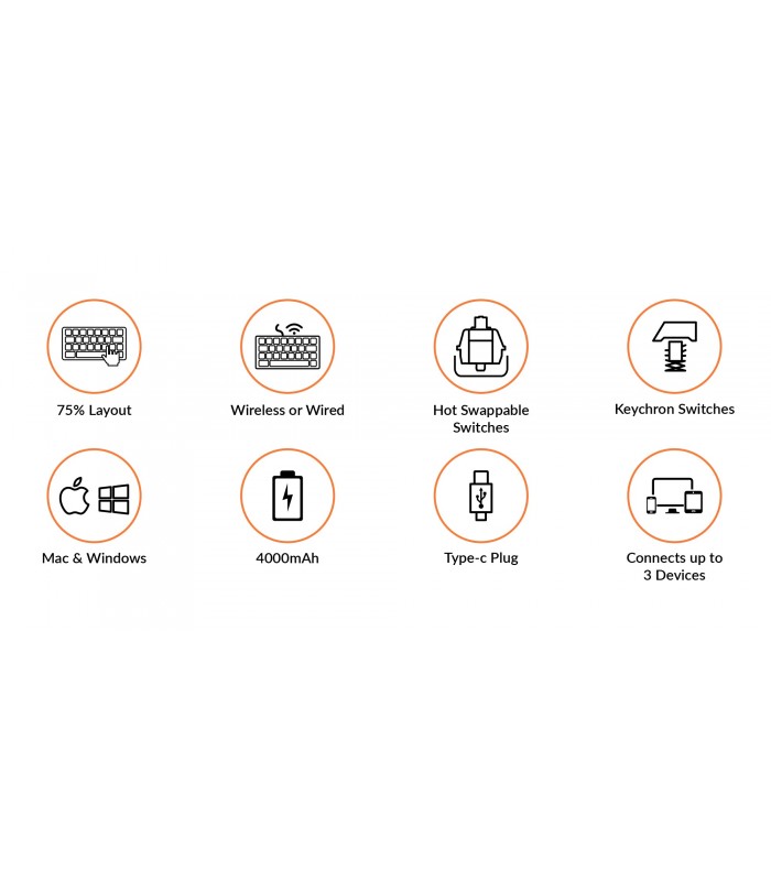 Keychron K2 Hot-Swap Brown Switch (US)