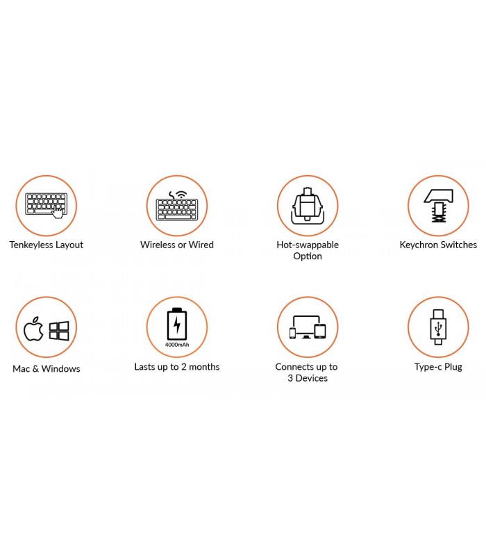 Keychron K8 Hot-Swap Red Switch (US)