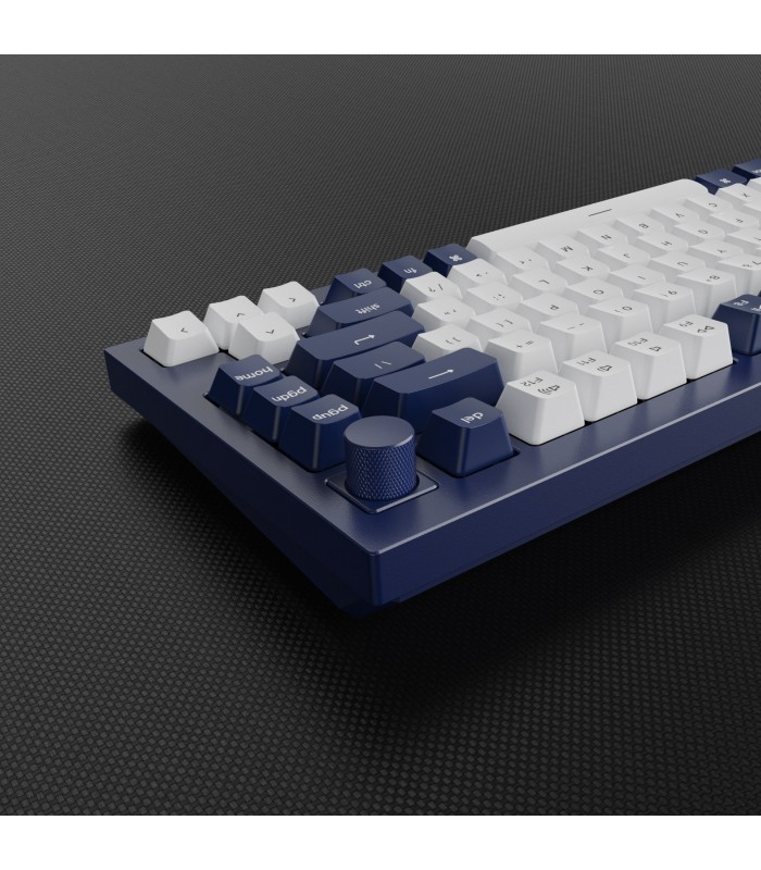 Keychron Q1 QMK Barebone ISO Navy Blue w/Knob