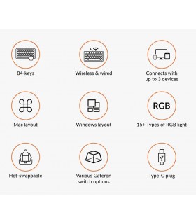 Keychron K2 Hot-Swap Red Switch RGB (US)