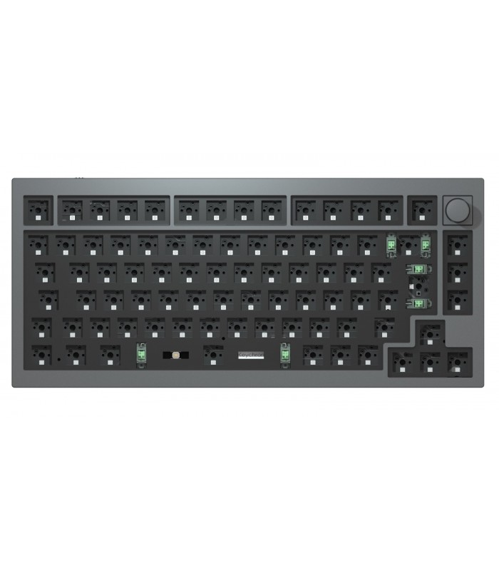 Keychron Q1 QMK  Barebone ISO Space Grey w/Knob 