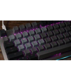 Tai-Hao 18-Key Rubber Keycap Set Grey