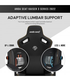 Anda Seat Kaiser Series 3 L Black