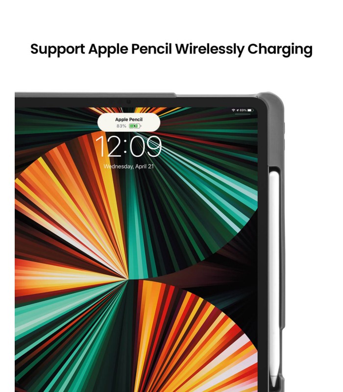 tomtoc B02 (10.9") Vertical Tablet Case, White