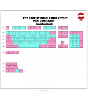 Tai-Hao PBT Miami Lights 116 Keys (ANSI)