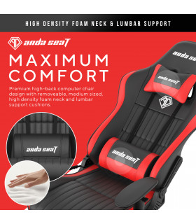 Anda Seat Jungle Black & Red