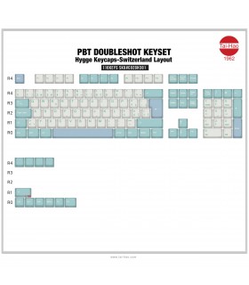 Tai-Hao PBT Hygge Keycaps 116 Keys (ISO-CH)