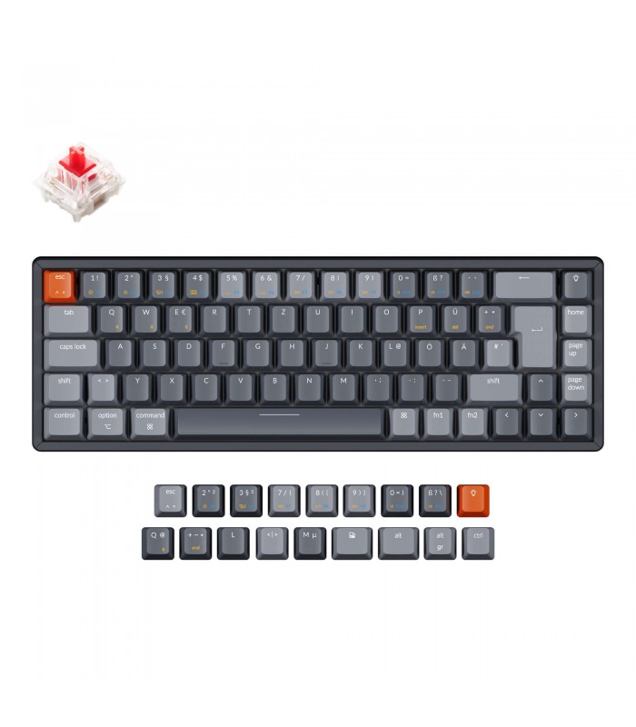 Keychron K6 Hot-Swap Red Switch RGB (DE)
