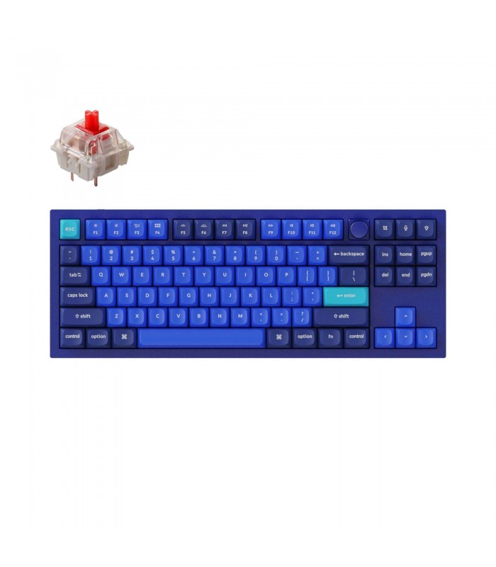 Keychron Q3 Blue QMK Red Switch (US) w/Knob